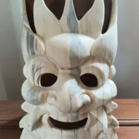 傩戏面具彩绘面具